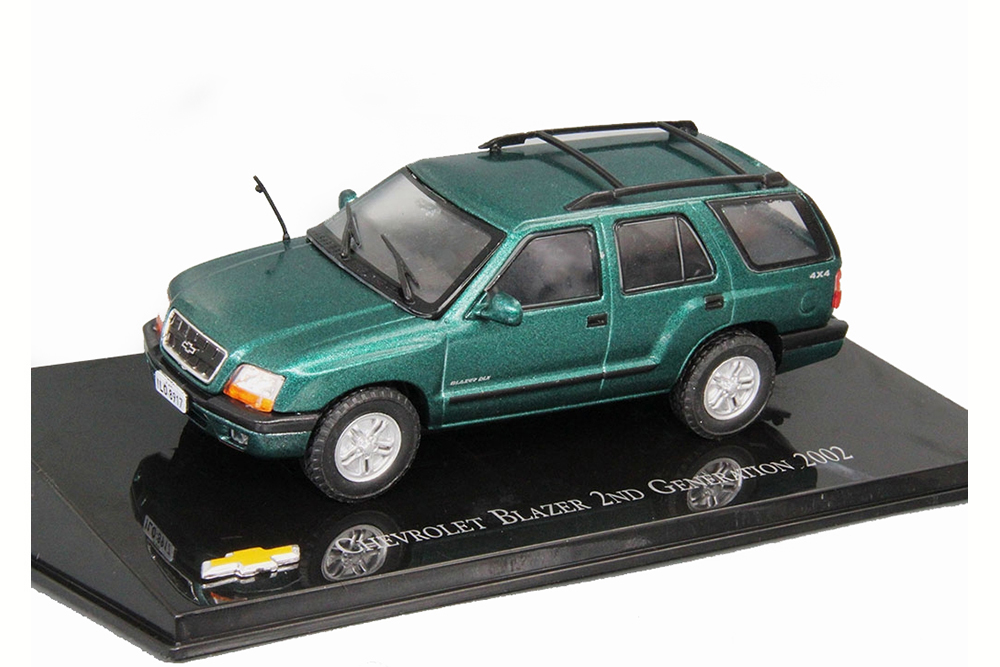 CHEVROLET BLAZER 2ND 2002 (BRAZIL, ELABUGA) GREEN