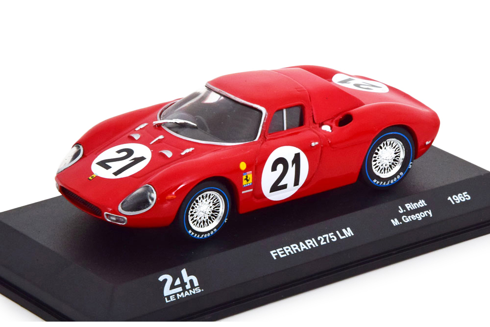FERRARI 275 LM #21 "NORTH AMERICAN RACING TEAM" WINNER LE MANS 1965 RINDT - GREGORY