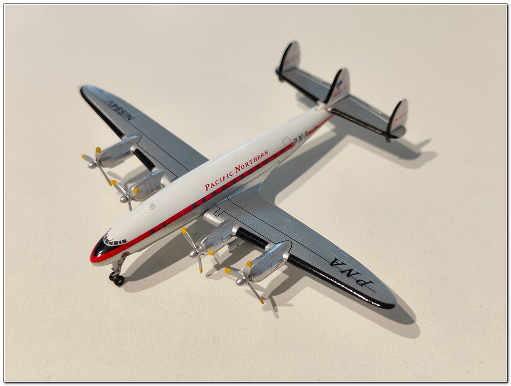 LOCKHEED L-749 PACIFIC NORTHERN N1554V LIMITED 480 PCS (ДЛИНА 7,25 СМ)
