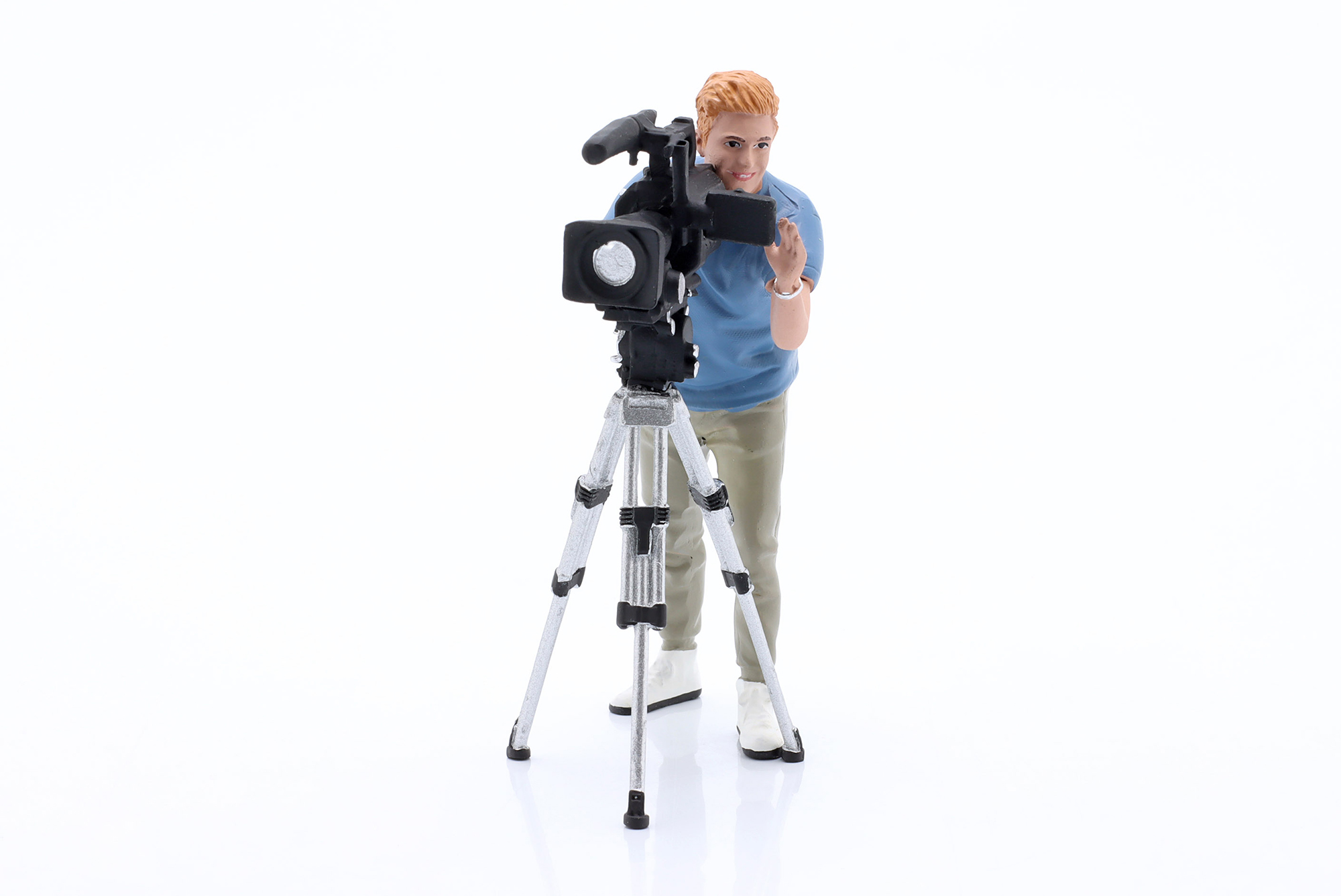 ON AIR FIGURE #5 SET CAMERA OPERATOR WITH CAMERA / ОН АЙР ФИГУРКА НАБОР КАМЕРА ОПЕРАТОР