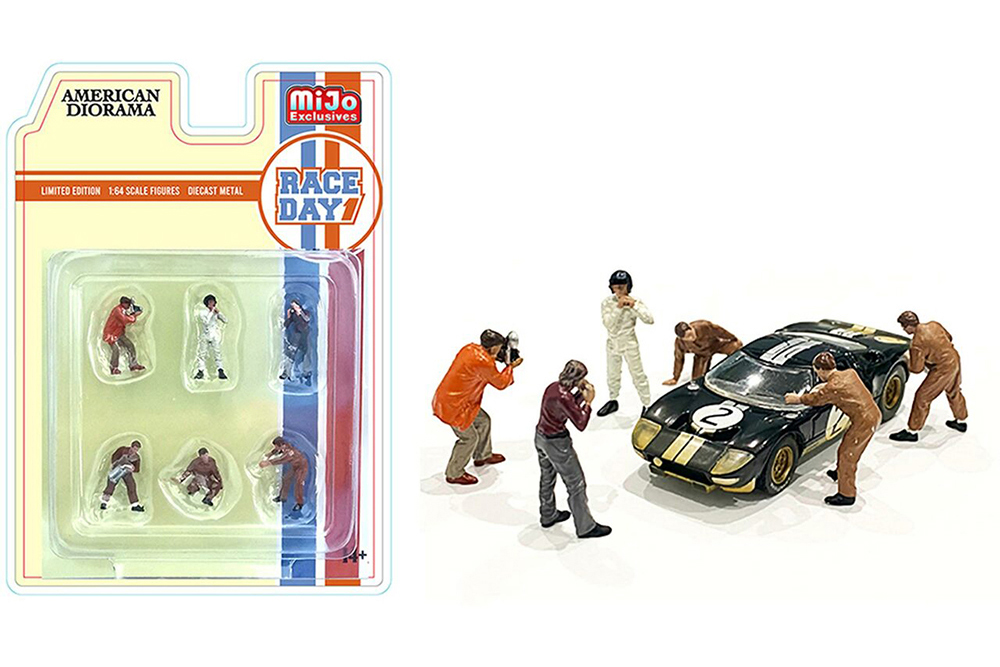 FIGURINES MIJO FIGURES RACE DAY 1 (ДЛИНА МОДЕЛИ 6-10 СМ)