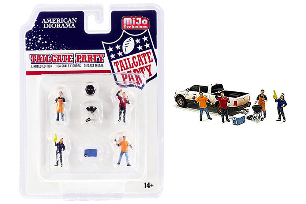 FIGURINES MIJO FIGURES TAILGATE PARTY (ДЛИНА МОДЕЛИ 6-10 СМ)