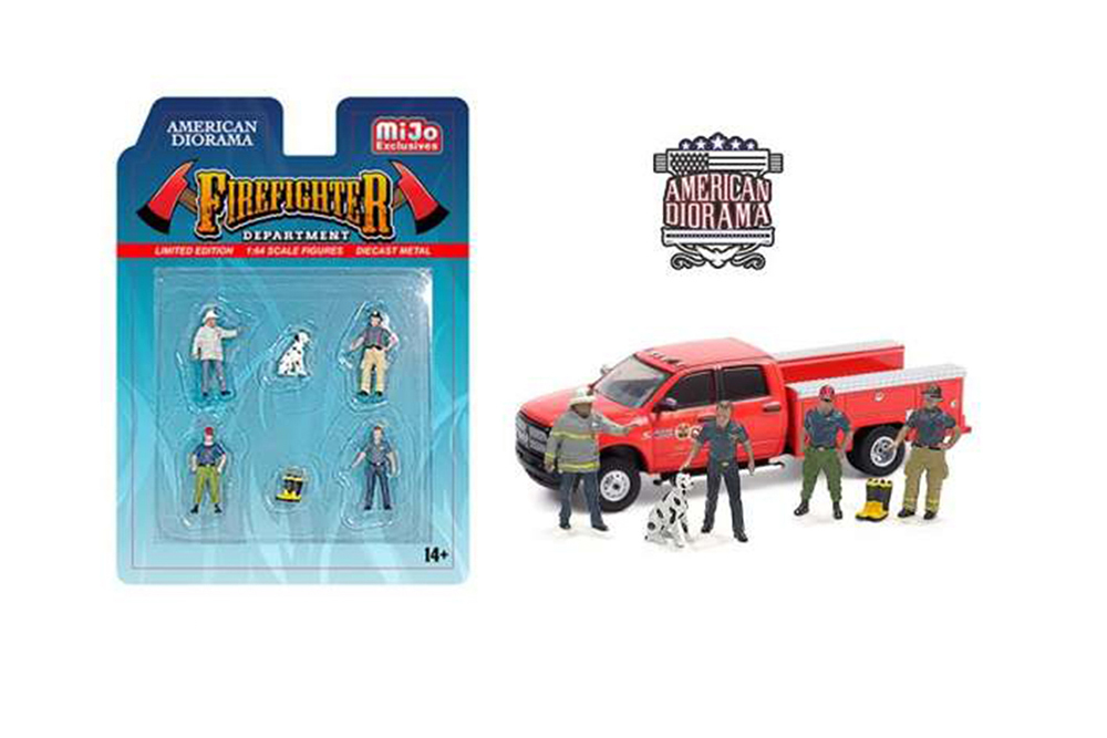 ФИГУРКА КОЛЛЕКЦИОННАЯ FIGURES FIREFIGHTER 2 (ДЛИНА МОДЕЛИ 6-10 СМ)