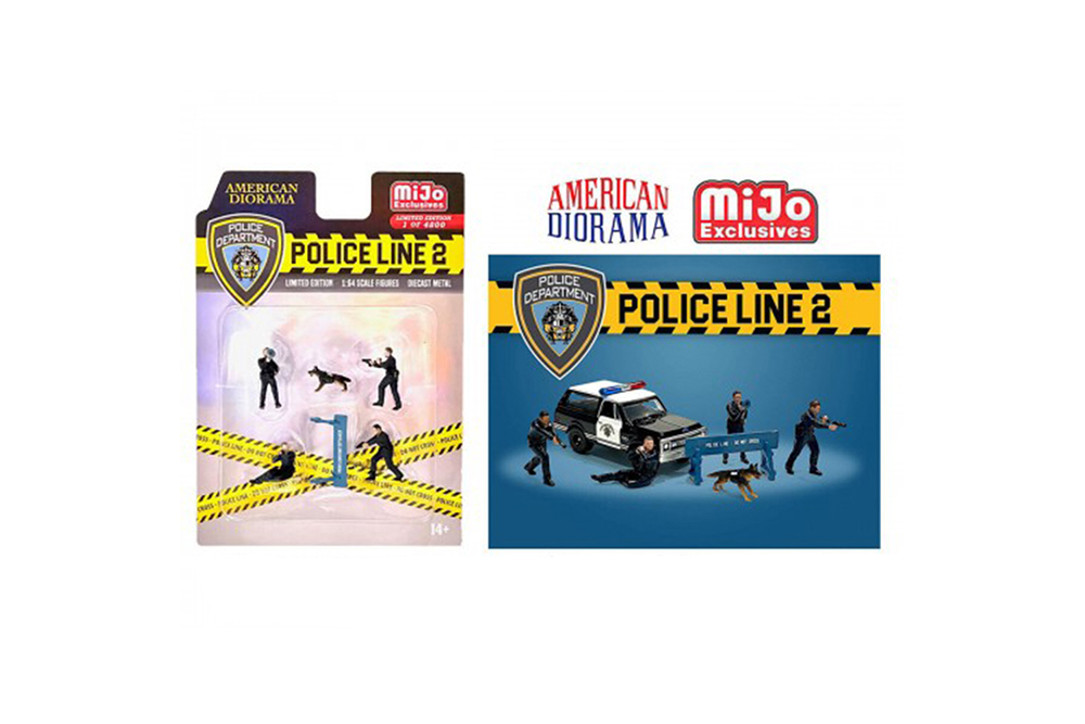 ФИГУРКА КОЛЛЕКЦИОННАЯ POLICE LINE MIJO FIGURE SET #2, VARIOUS (ДЛИНА МОДЕЛИ 6-10 СМ)