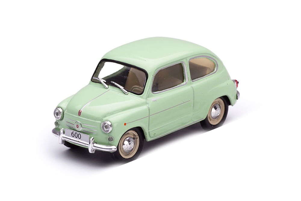 FIAT 600 1959 LIGHT GREEN