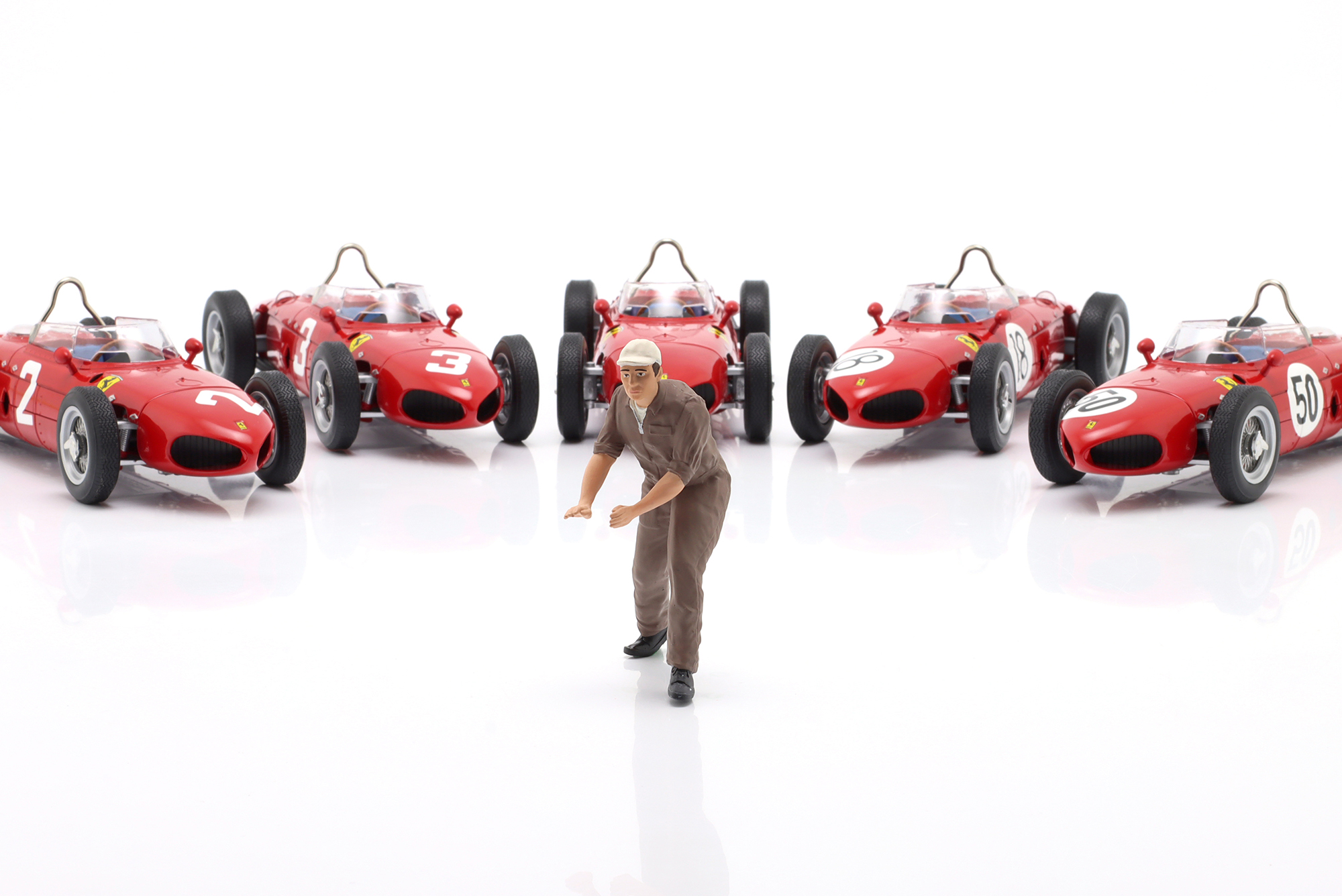 MECHANIC WITH CAP AND BROWN OVERALL PUSHES - FIGURE FIGURENMANUFAKTUR / МЕЧАНИК КАП КОРИЧНЕВЫЙ ОВЕРАЛЛ ПУШЕС ФИГУРКА ФИГУРЕНМАНУФАКТУР