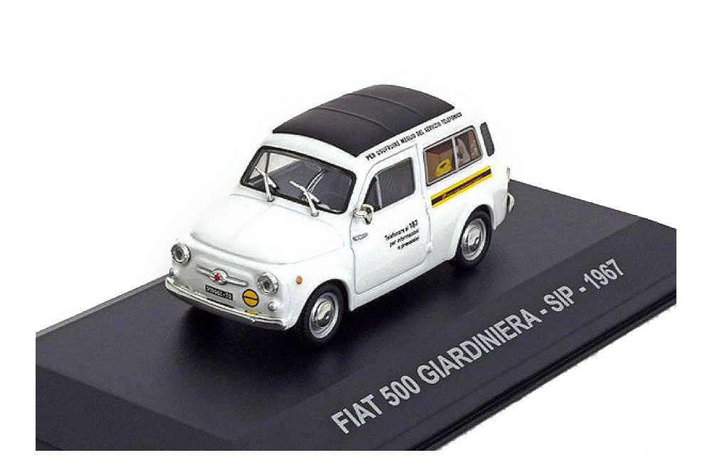FIAT 500 GIARDINIERA SIP 1967 WHITE/BLACK