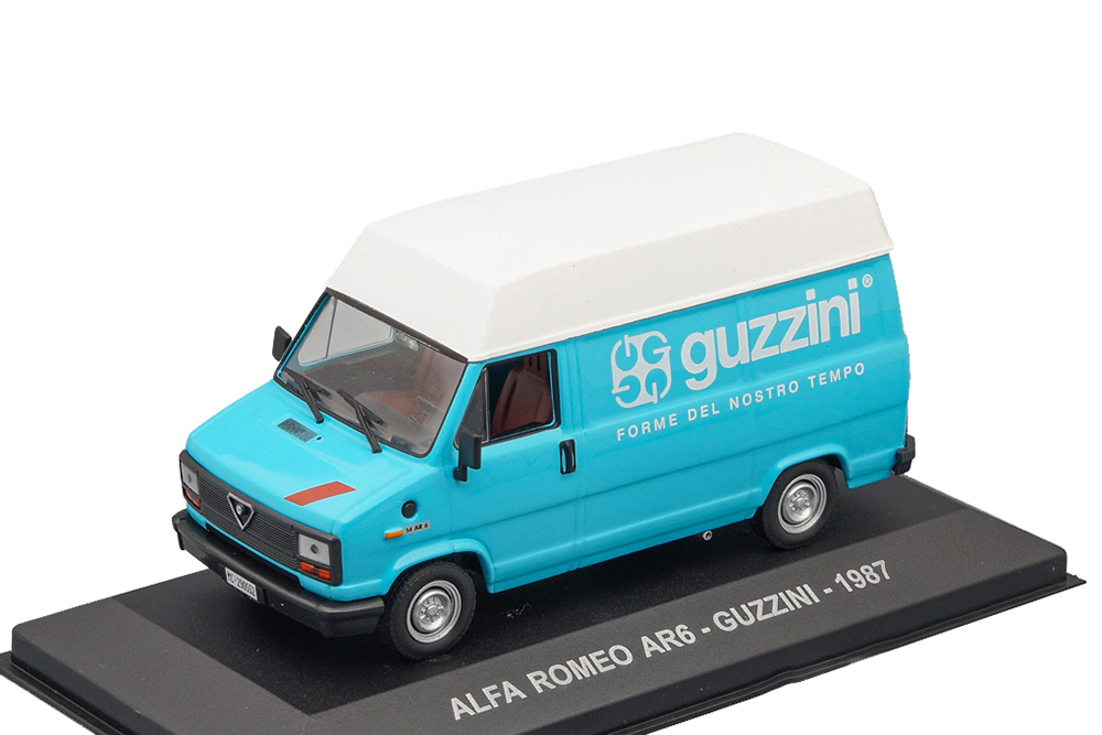 ALFA ROMEO AR6 GUZZINI 1987 BLUE/WHITE