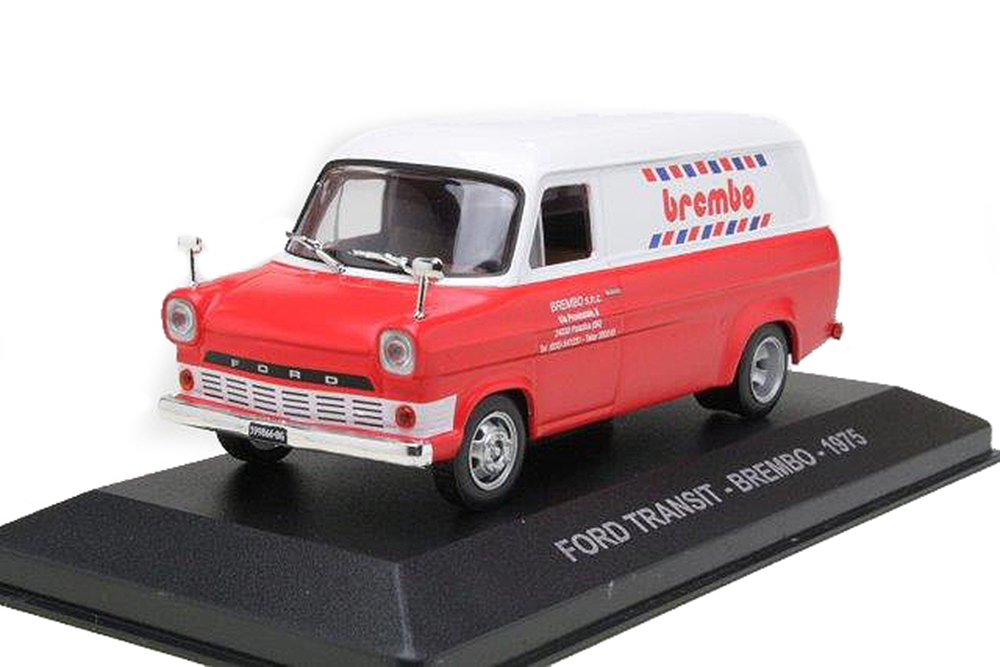 FORD TRANSIT BREMBO 1975 RED/WHITE