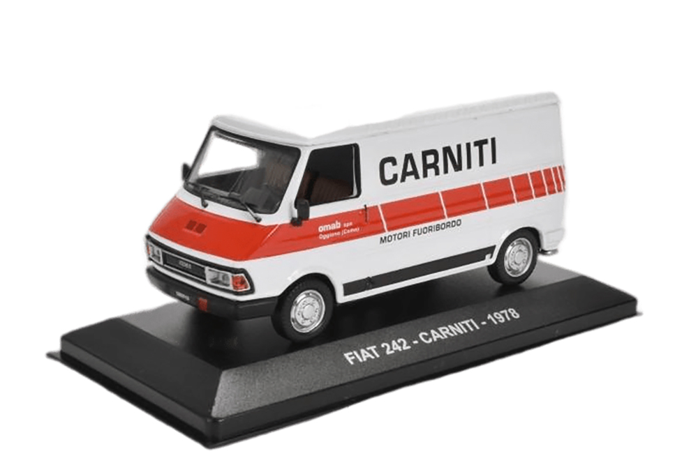 FIAT 242 CARNITI 1978 WHITE/RED