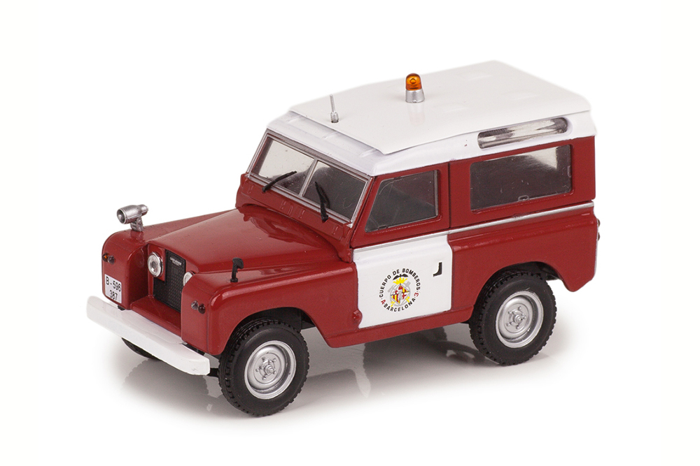 LAND ROVER SERIES II BOMBEROS BARCELONA FIRE PROTECTION