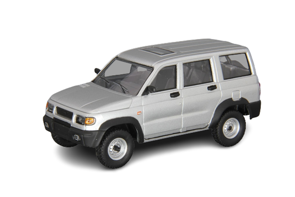UAZ 3162 SYMBIR (USSR RUSSIAN) 2000-2005 | УАЗ 3162 СИМБИР АВТОЛЕГЕНДЫ СССР #224 СЕРЕБРЯНЫЙ