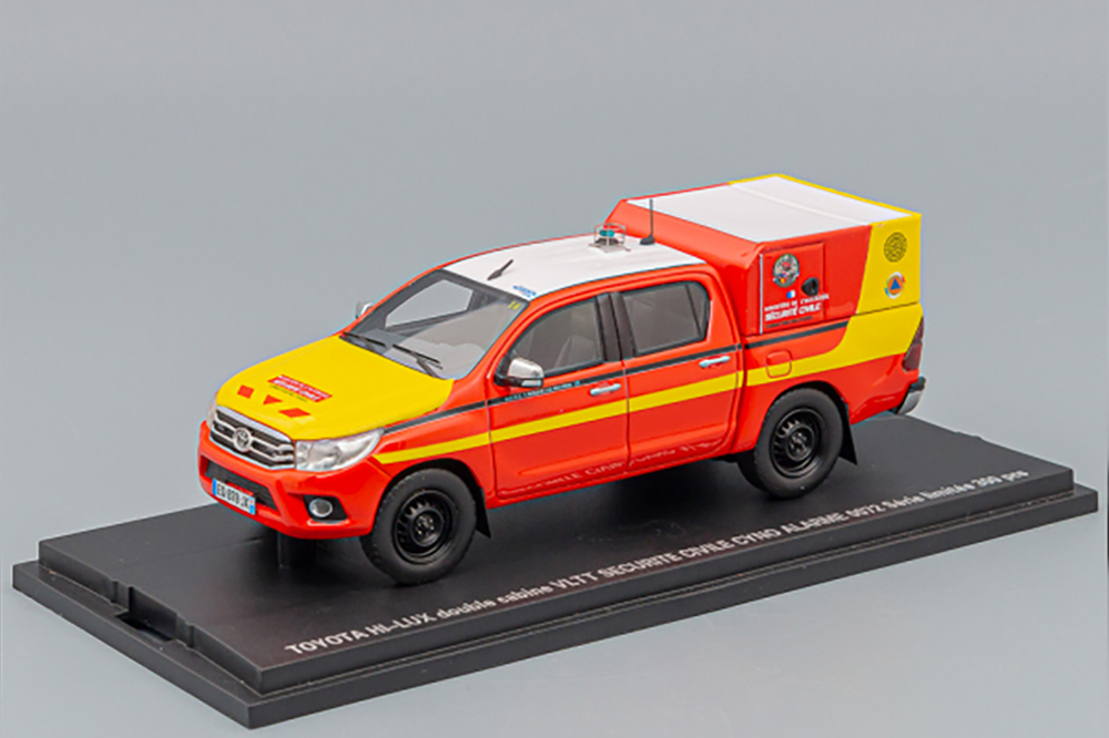 TOYOTA HI-LUX PICK-UP DOUBLE CABINE CLOSED VLTT SECURITE CIVILE