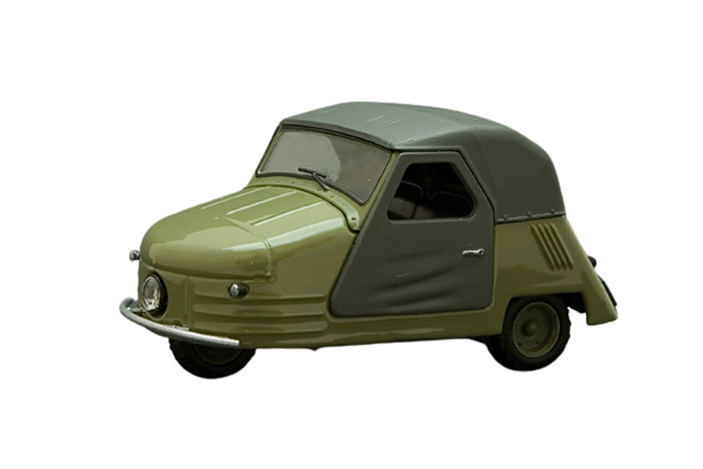 SMZ-C1L (USSR RUSSIAN) 1952 BEIGE | СМЗ-С1Л АВТОЛЕГЕНДЫ СССР ЛУЧШЕЕ #57