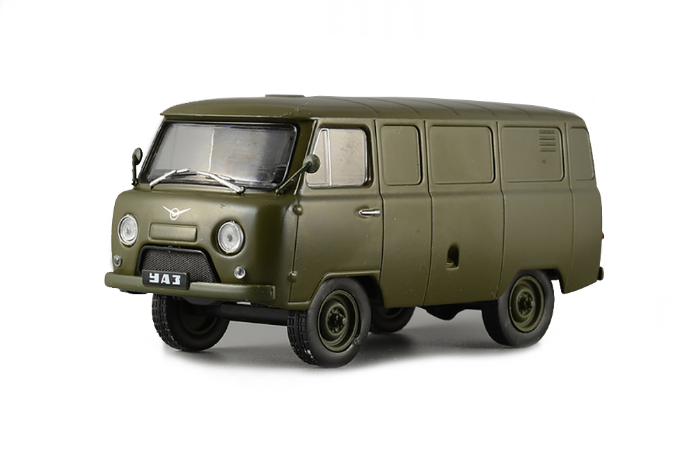 UAZ 451M (USSR RUSSIAN) DARK GREEN | УАЗ-451М АВТОЛЕГЕНДЫ СССР #77