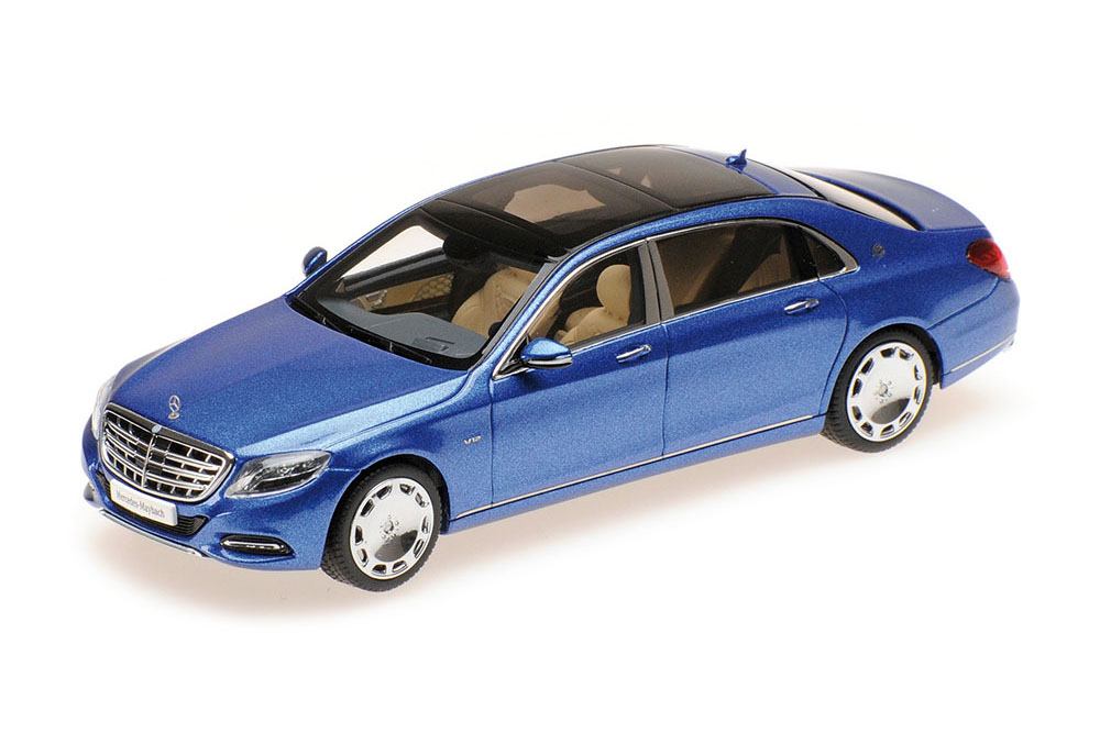 MERCEDES W222  S-CLASS MAYBACH X222 2016 BLUE METALLIC