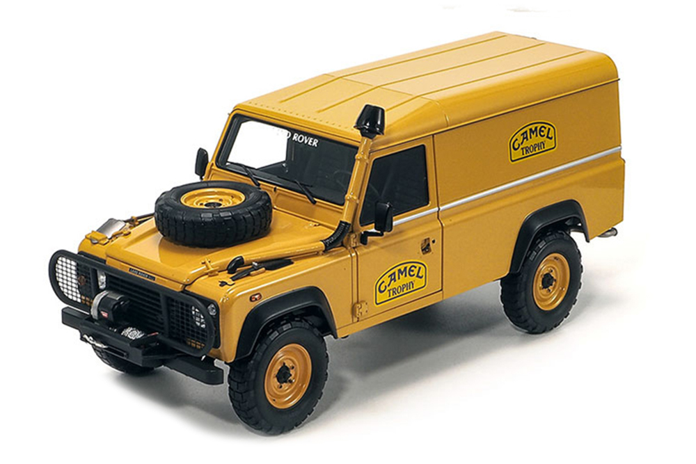 LAND ROVER DEFENDER 110 “CAMEL TROPHY” SUPPORT UNIT BORNEO 1989 LIMITED EDITION 1000