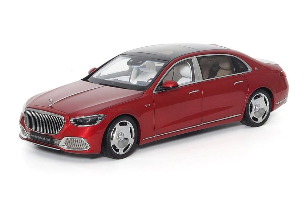 MERCEDES W223 MAYBACH X223 S-CLASS 2024 RED / МЕРСЕДЕС МАЙБАХ КРАСНЫЙ