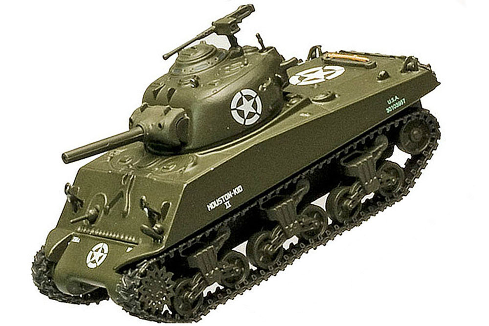 TANK M4 A3 SHERMAN 756LH TANK BALLALIOO 5TH ARMY FRANCE - 1945