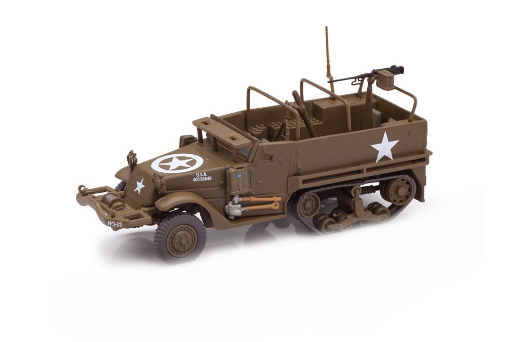 TANK PANZER M21 HALFTRACK-193RD TANK BATTALION. 10TH ARMY GERMANY 1945