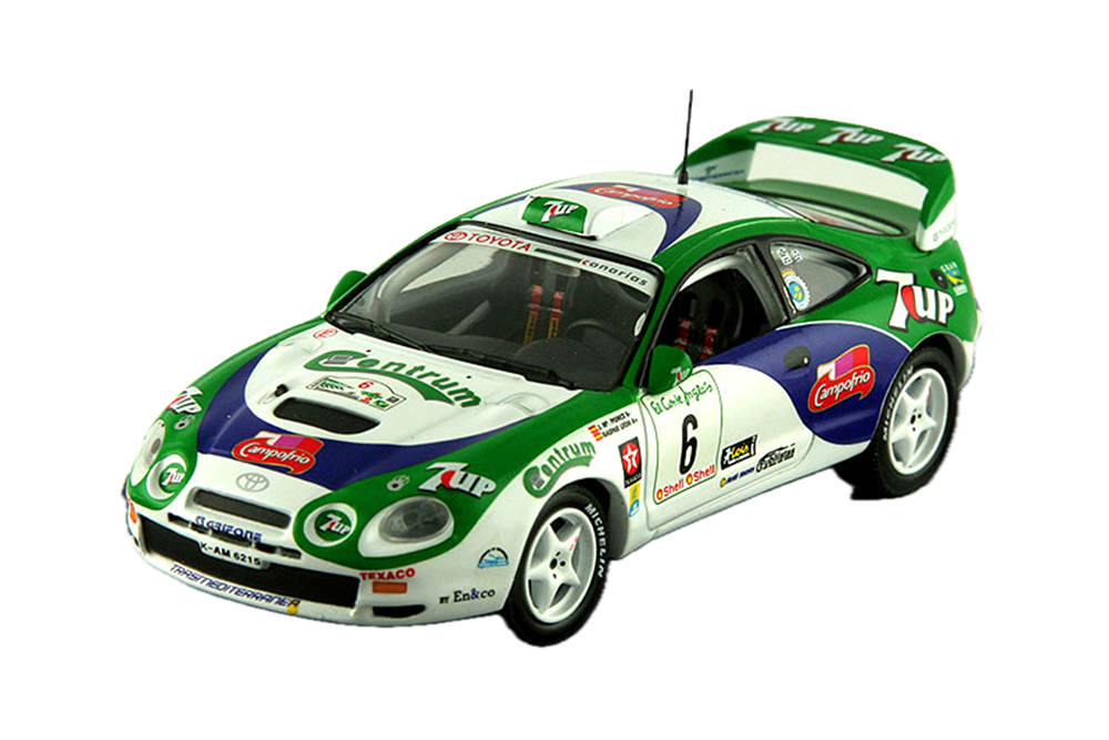TOYOTA CELICA GT-FOUR 1996 JOSE MPONCE GASPAR LEON #6