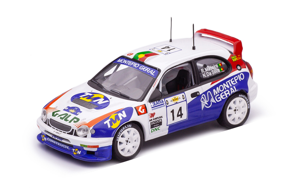 TOYOTA COROLLA WRC MADEIRA #14 RALLY ACROPOLIS 1998