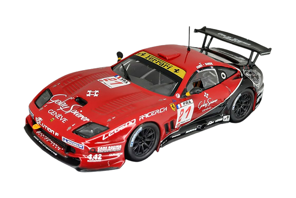 FERRARI 550 MARANELLO PAUL RICARD FIA GT O.PANIS/A.BARDE #21 2009 RED/BLACK / FERRARI 550 МАРАНЕЛЛО ПОЛЬ РИКАР ФИА GT O.PANIS/A.BARDE #21 2009 КРАСНО-ЧЕРНЫЙ