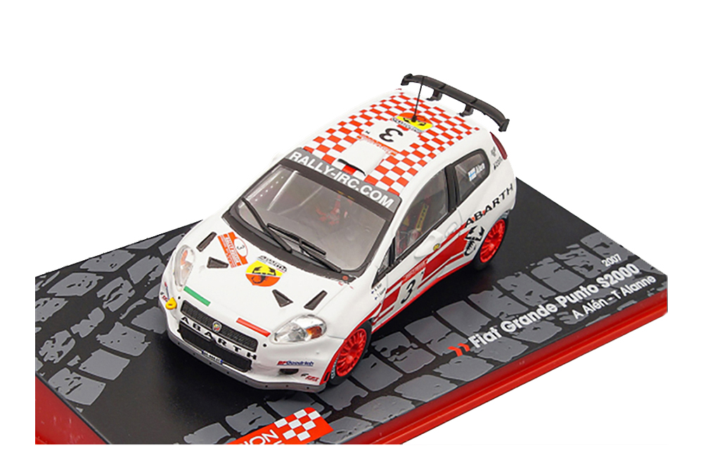 FIAT GRANDE PUNTO S2000 A.ALEN - T.ALANNE (2007), WHITE