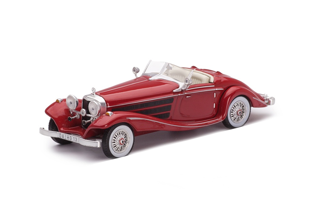 MERCEDES-BENZ 540K 1936 КРАСНЫЙ (БОКС С ТРЕЩИНАМИ)