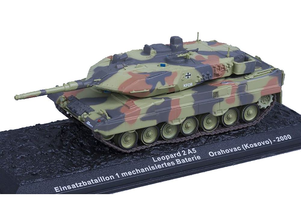 TANK LEOPARD 2 A5 3./PZ.BTL. 104 TASK FORCE "ZUR" ORAHOVAC KOSOVO (2000) / ТАНК ЛЕОПАРД 2А5 КОНФЛИКТ В КОСОВО