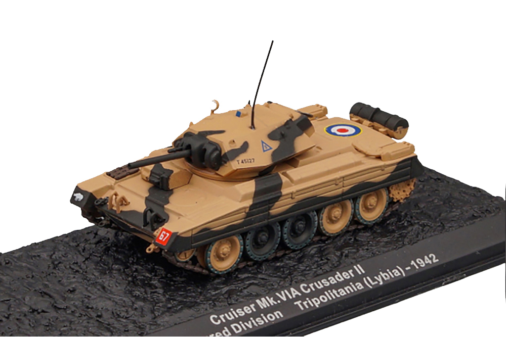 CRUISER MK.VIA CRUSADER II 1ST ARMOURED DIVISION TRIPOLITANIA LYBIA (1942)