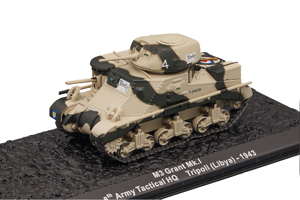 M3 GRANT MK I 8TH ARMY TACTICAL HQ TRIPOLI LYBIA (1943)