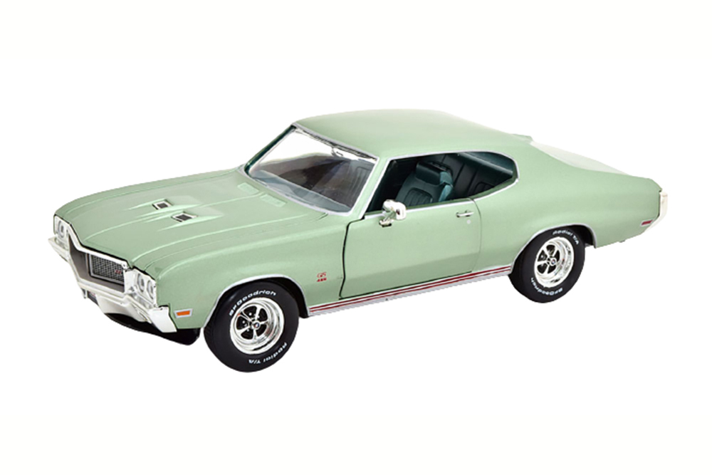 BUICK GS 455 1970 LIGHT GREEN-METALLIC LIMITED EDITION 1002 PCS