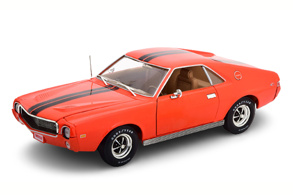 AMC AMX 1969 ORANGE BLACK