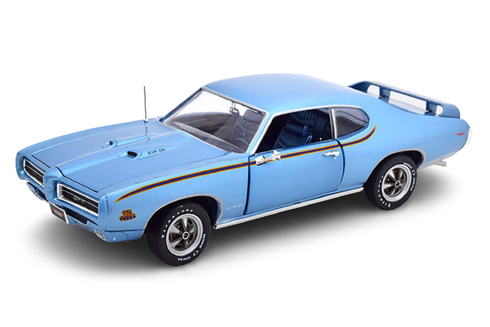 PONTIAC GTO JUDGE 1969 LIGHT BLUE-METALLIC LIMITED EDITION 1002 PCS