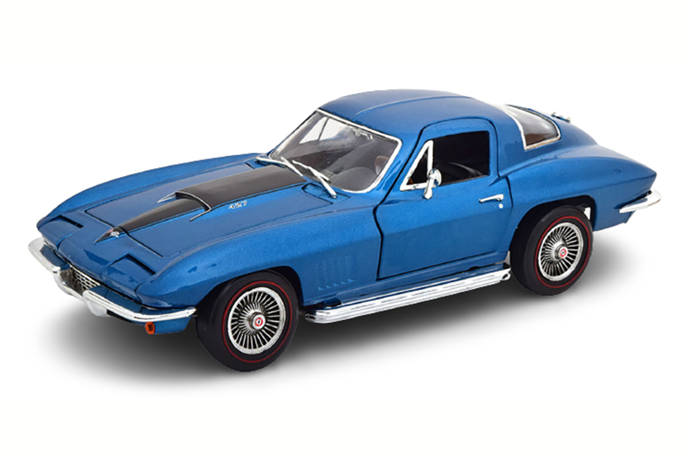 CHEVROLET CORVETTE 427 COUPE 1967 BLUE METALLIC LIMITED EDITION 1002 PCS