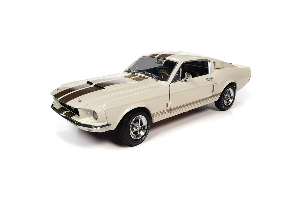 SHELBY GT-350 (FORD MUSTANG) 1967 WIMBLEDON WHITE БЕЛЫЙ