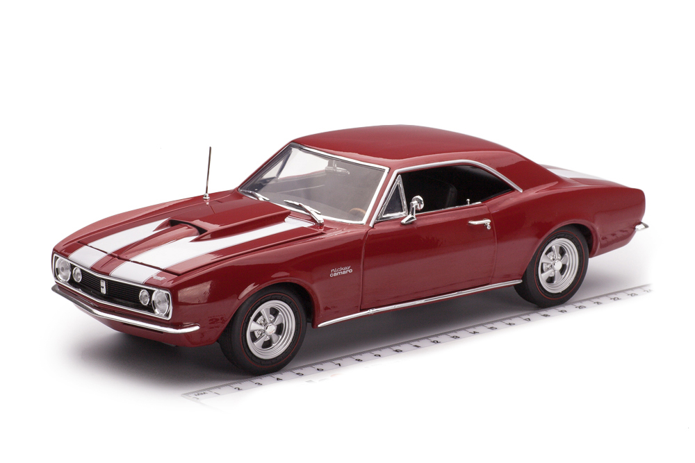 CHEVROLET CAMARO Z/28 HARDTOP 1967 (MCACN) NICKEY BOLERO RED (КРАСНЫЙ)