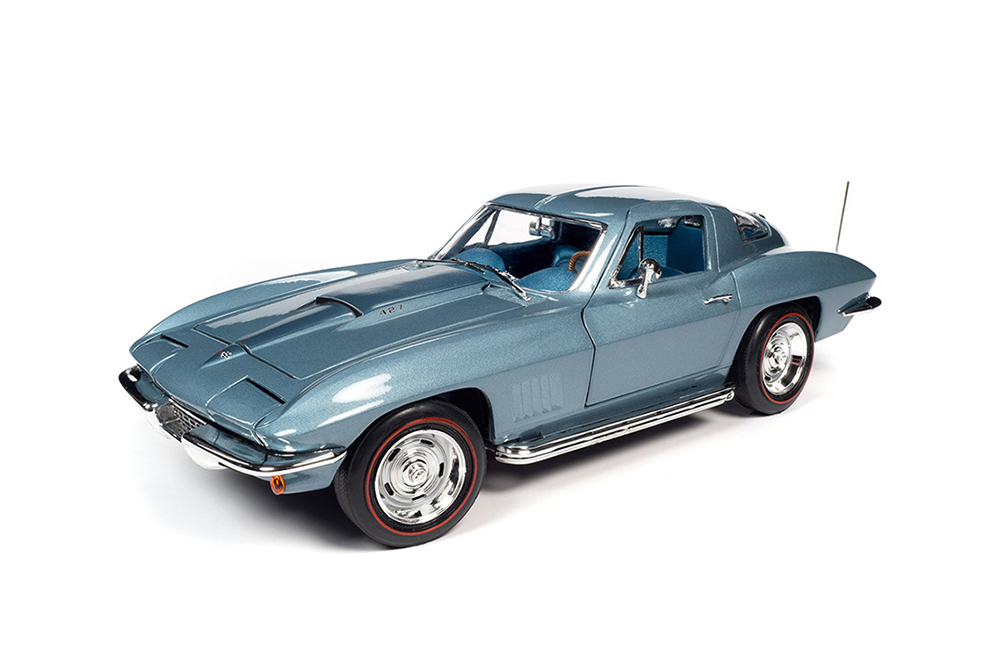 CHEVROLET CORVETTE HARDTOP 1967 MCACN ELKHART BLUE СИНИЙ