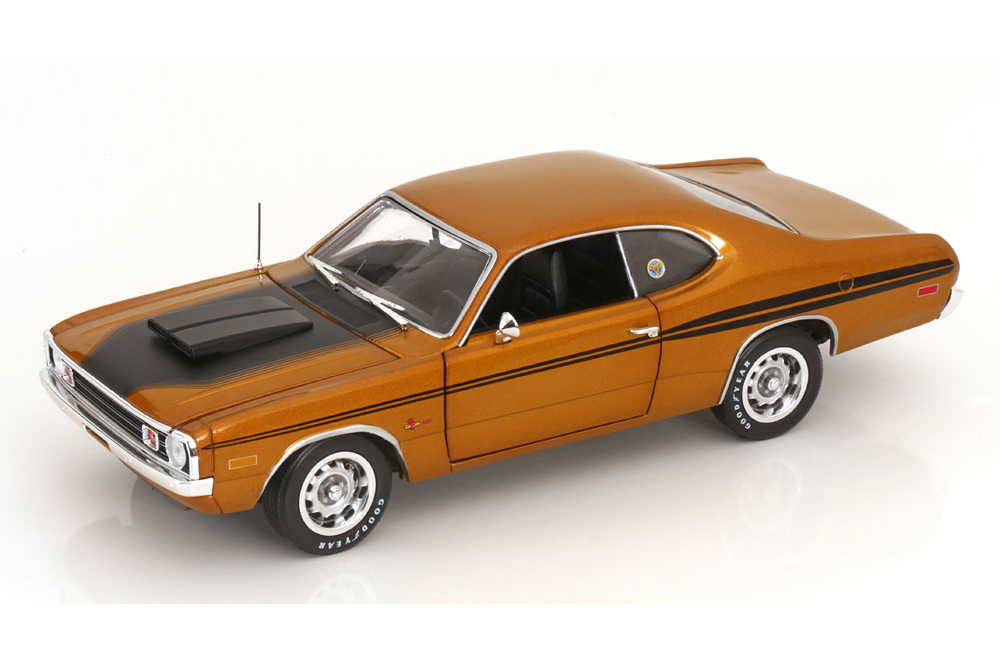 DODGE DEMON GSS SUPERCHARGED 340 MR NORM S 1972 GOLDEN FLATBLACK