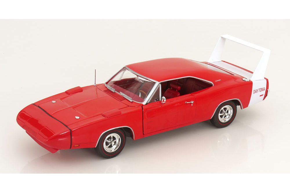 DODGE CHARGER DAYTONA 1969 LIGHTRED WHITE