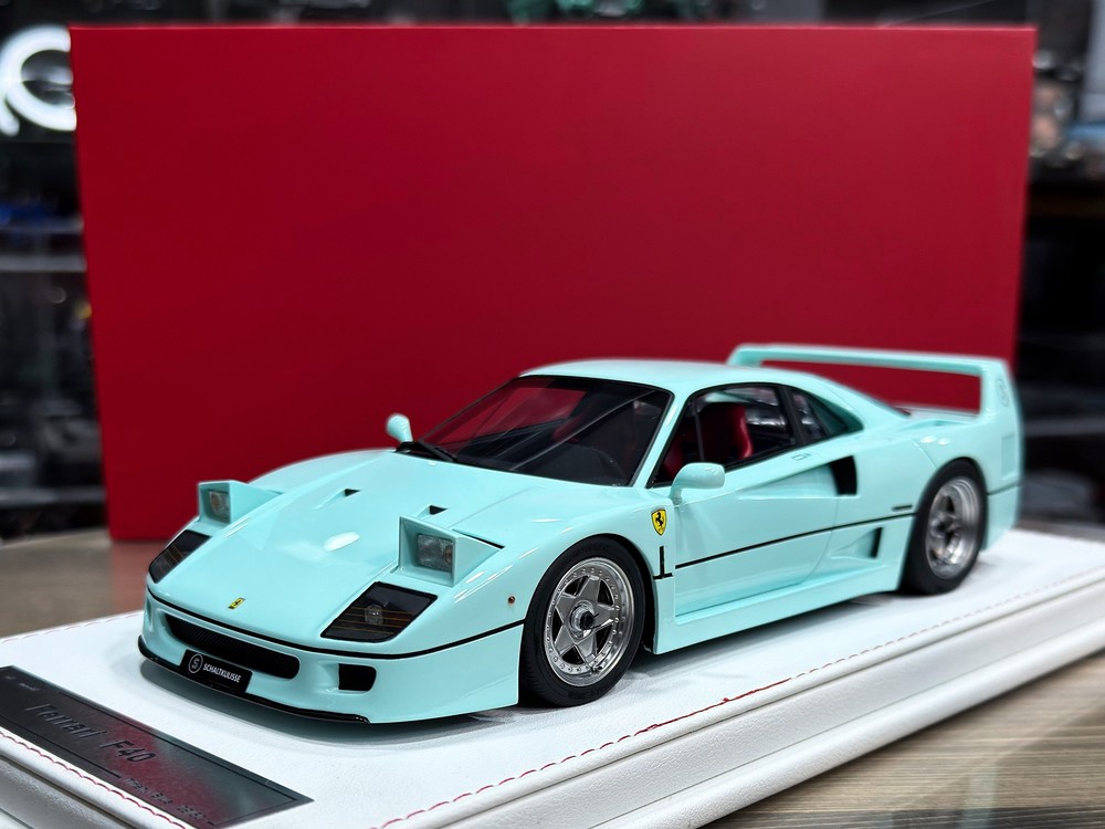 FERRARI F40 TIFFANY BLUE / ФЕРРАРИ F40 ТИФФАНИ СИНИЙ (ЛИМИТ 29/50)
