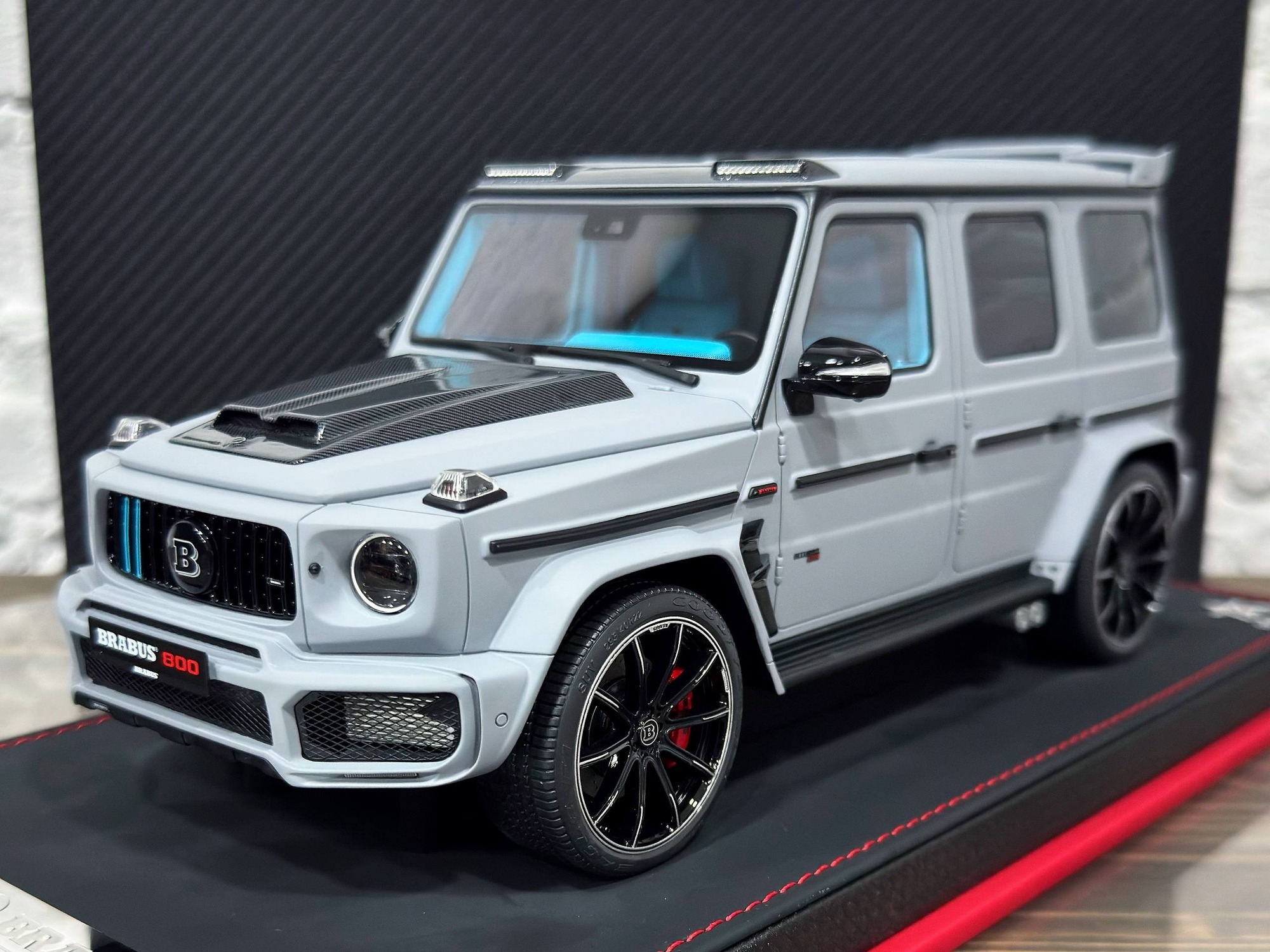 MERCEDES BENZ BRABUS G800 BATTLE GREY / МЕРСЕДЕС-БЕНЦ БРАБУС G800 BATTLE СЕРЫЙ