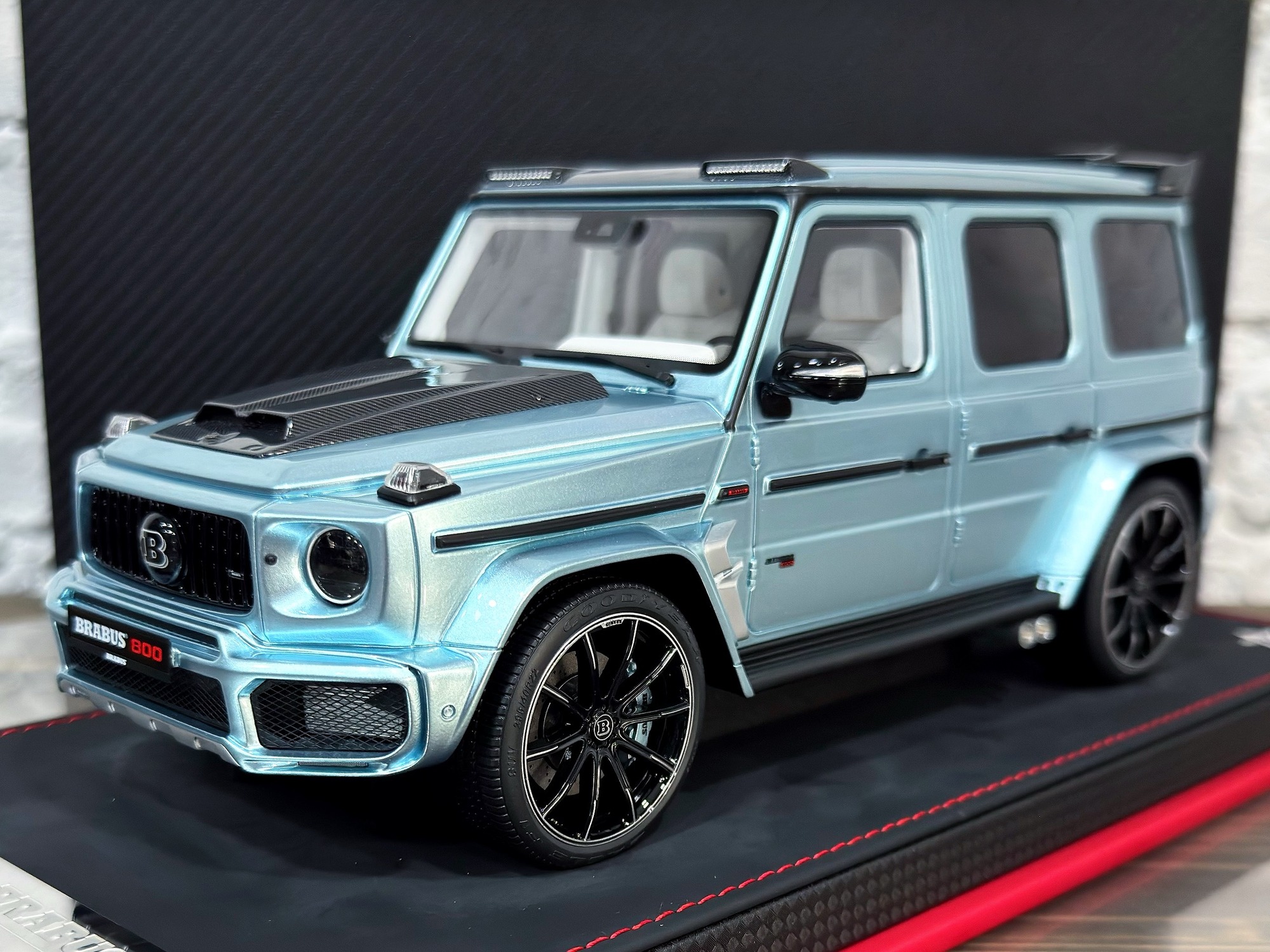MERCEDES BENZ BRABUS G800 ICE BLUE / МЕРСЕДЕС-БЕНЦ БРАБУС G800 ЛЕДЯНОЙ СИНИЙ