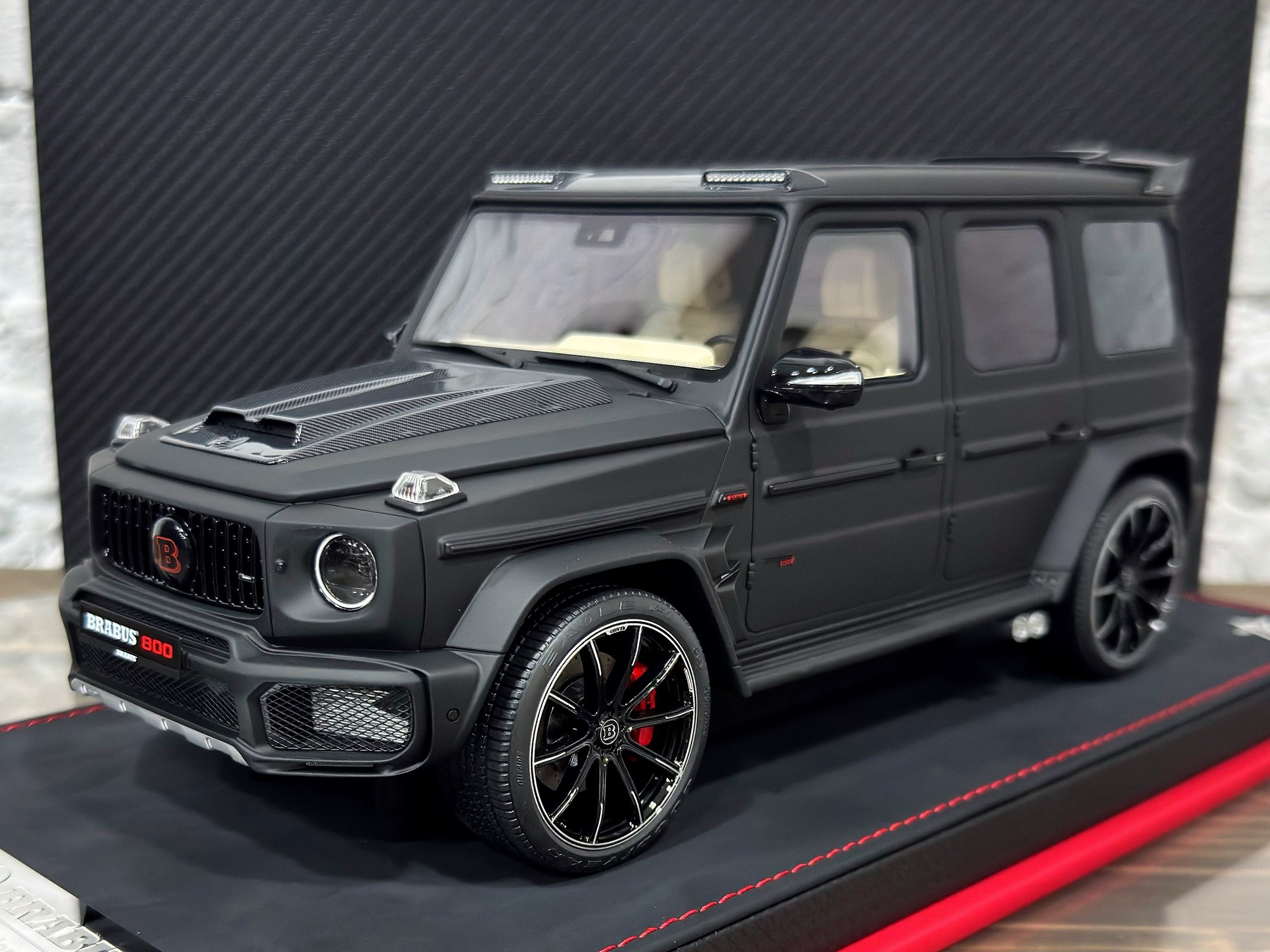MERCEDES BENZ BRABUS G800 MATTE BLACK / МЕРСЕДЕС-БЕНЦ БРАБУС G800 ЧЕРНЫЙ МАТОВЫЙ