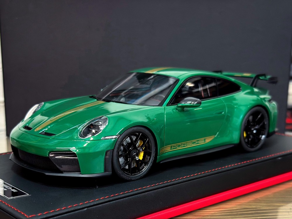 PORSCHE 911 GT3 GREEN/GOLD LIVERY / ПОРШЕ 911 GT3 ЗЕЛЕНО-ЗОЛОТАЯ ЛИВРЕЯ (ЛИМИТ 07/20)
