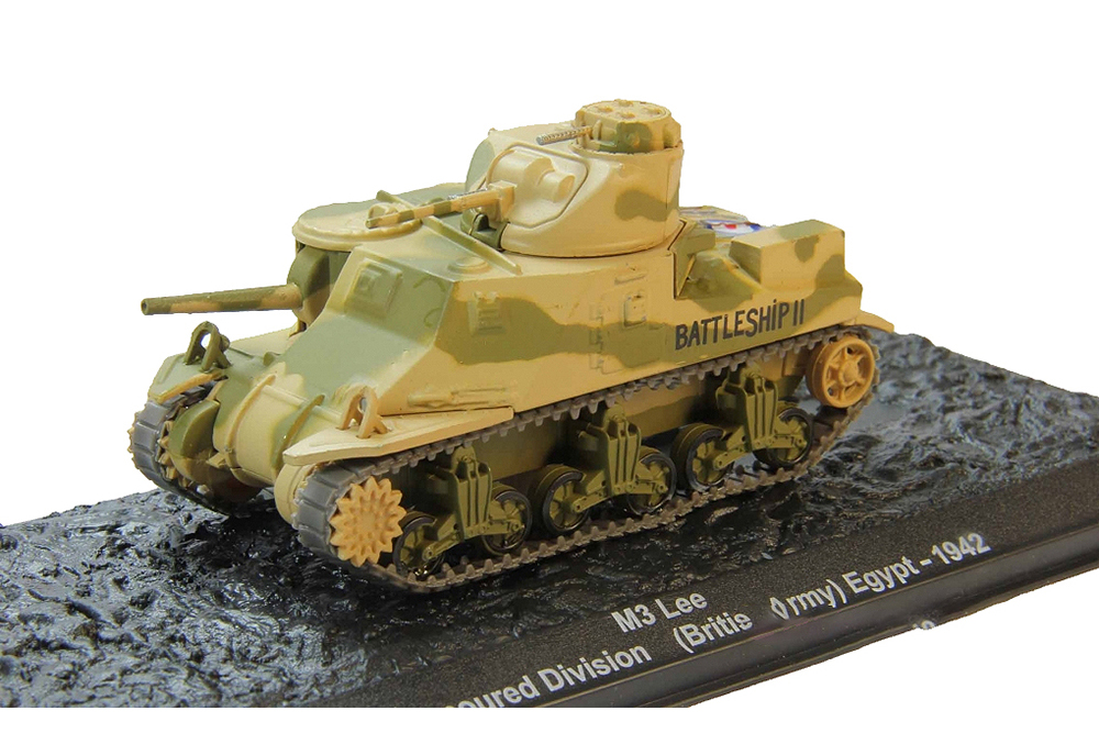 TANK M3 LEE 10TH ARMOURED DIVISION (BRITISH ARMY) EGYPT 1942