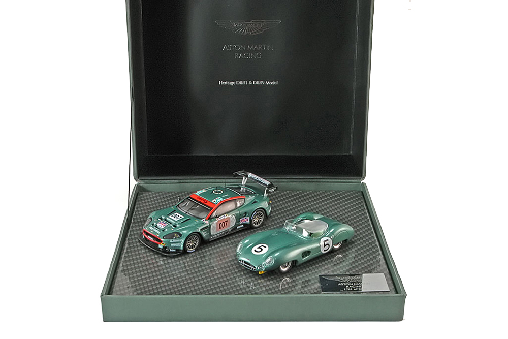 ASTON MARTIN HERITAGE SET MIT DBR-1 AND DBR-9 1959/2006