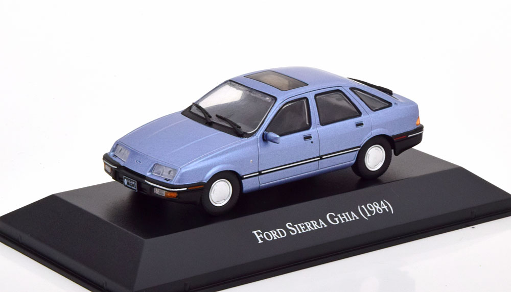 FORD SIERRA GHIA 1984 LIGHTBLUE-METALLIC