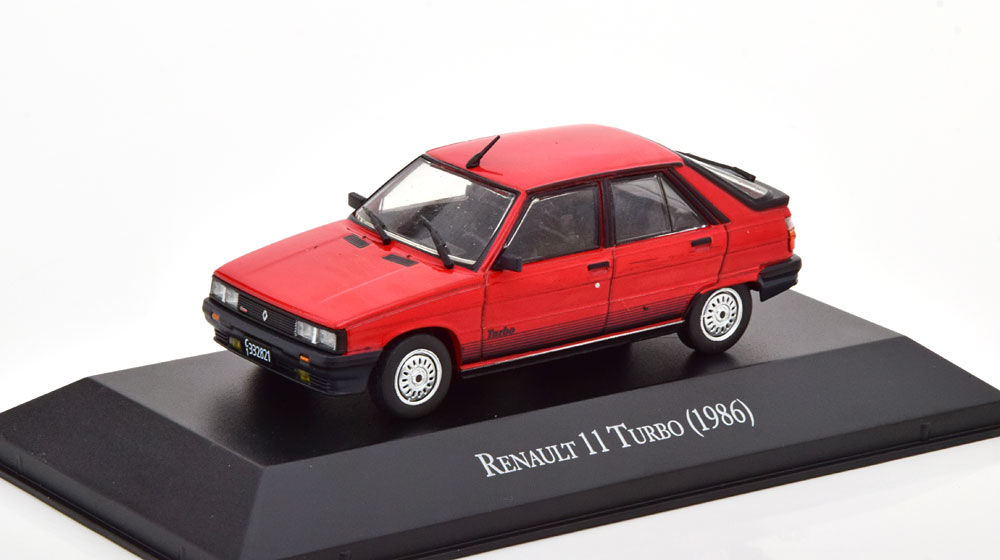 RENAULT 11 TURBO 1985 RED
